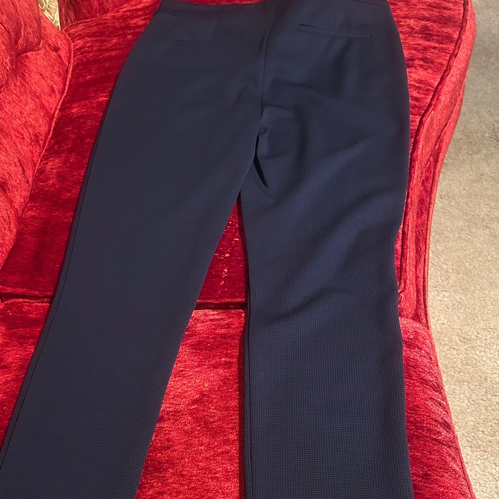 Theory Women's Dark Blue Trousers